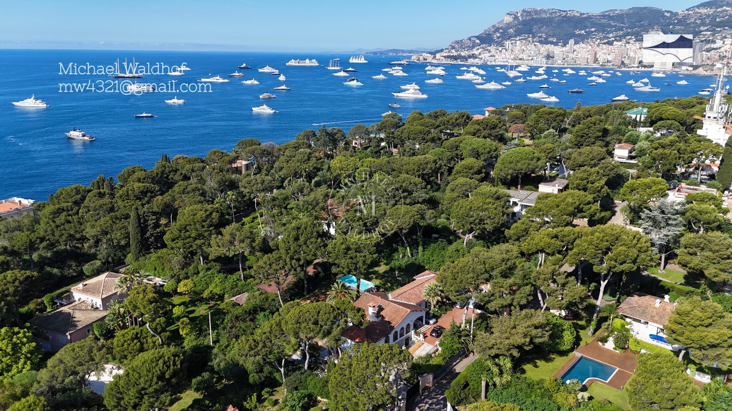 Riviera Estate in Roquebrune Cap Martin, Monaco, offers you prestigious properties.